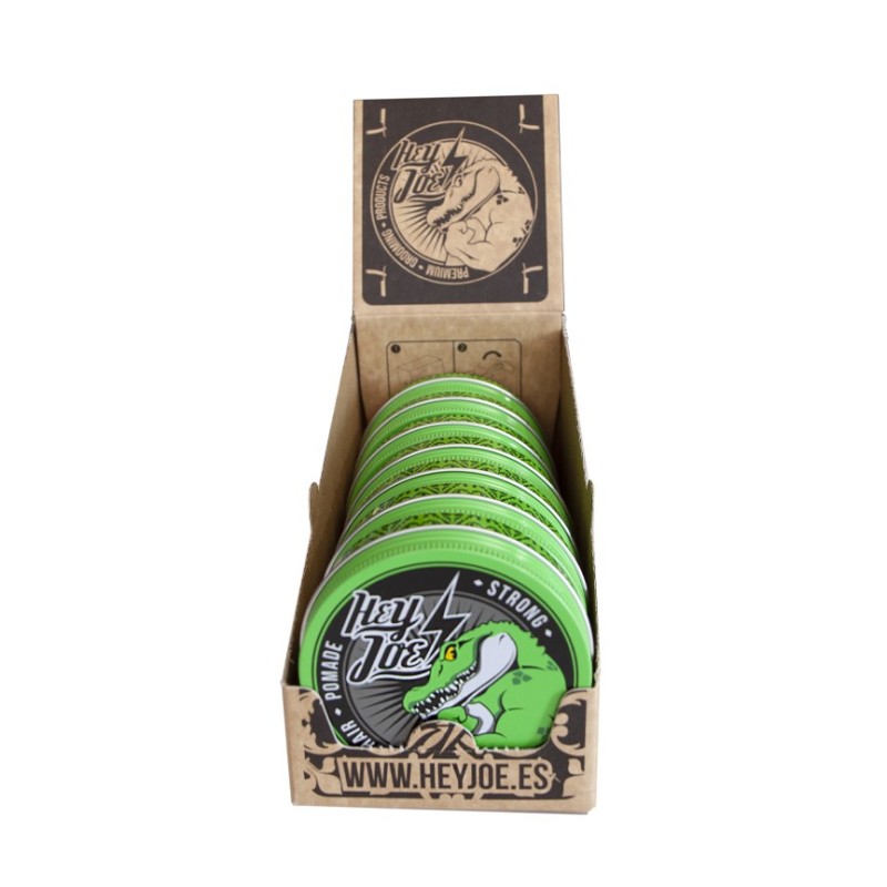 HEY JOE STRONG HOLD POMADE DISPLAY 7 CANS