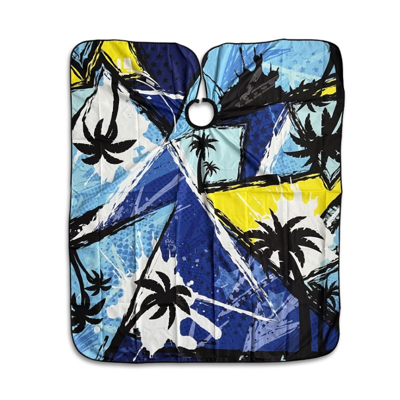 CAPA DE CORTE BARBERO TROPICAL DELUXE
