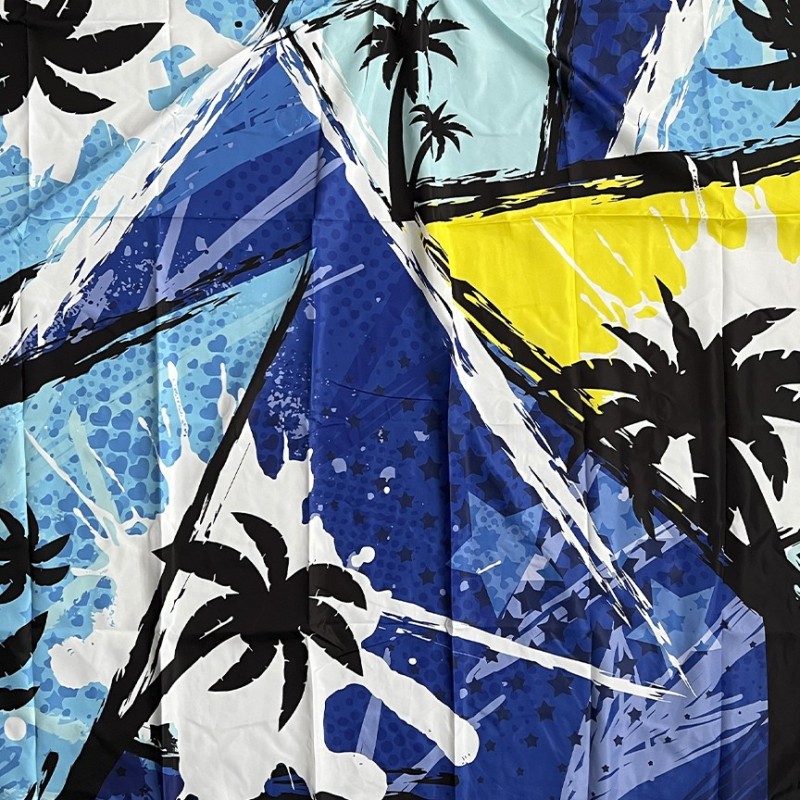 TROPICAL DELUXE BARBER CAPE