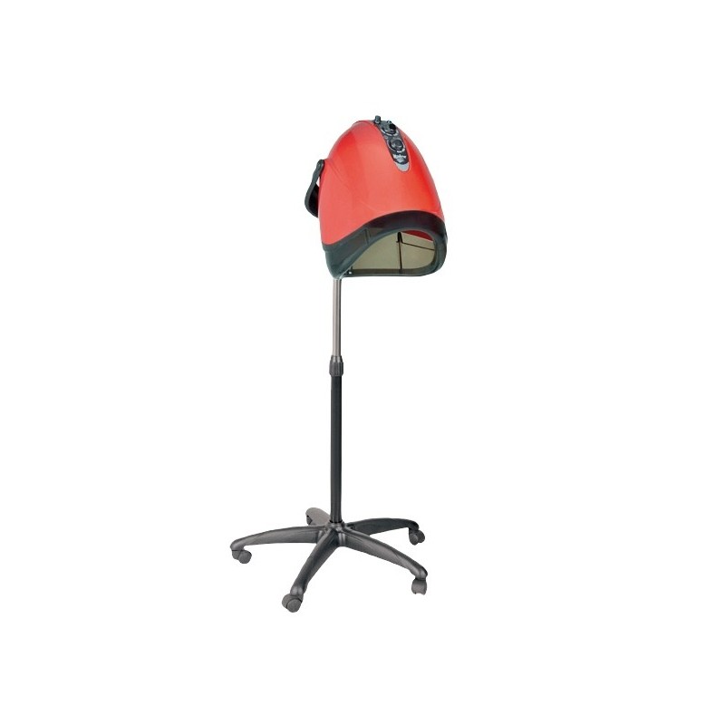 SECADOR DE CASCO IONICO ROJO PERFECT BEAUTY