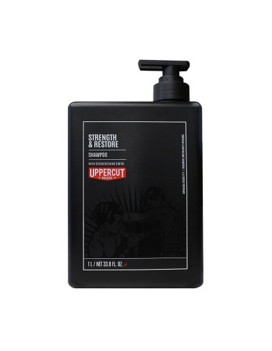 UPPERCUT DELUXE STRENGTH & RESTORE SHAMPOO 1L