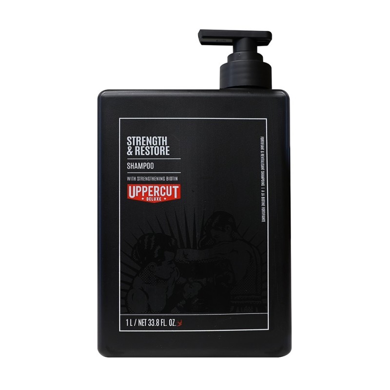 CHAMPÚ STRENGTH & RESTORE 1L UPPERCUT DELUXE