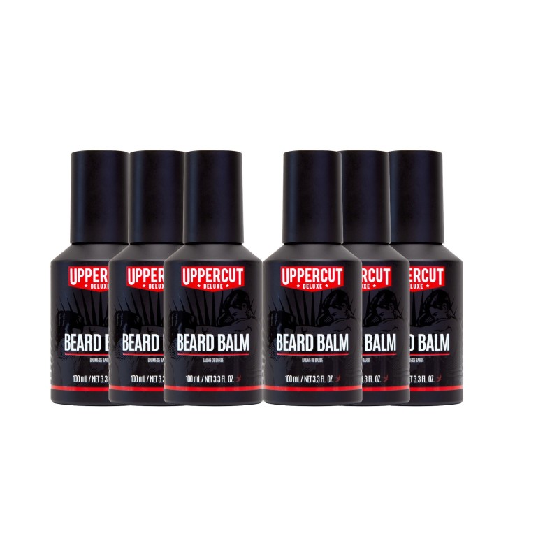UPPERCUT DELUXE BEARD BALM DISPLAY 6 CANS
