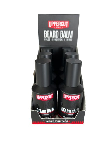 UPPERCUT DELUXE BEARD BALM DISPLAY 6 CANS