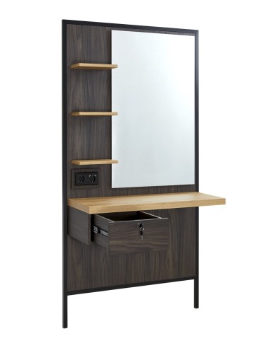 LOGAN BARBER BLACK DRESSING TABLE