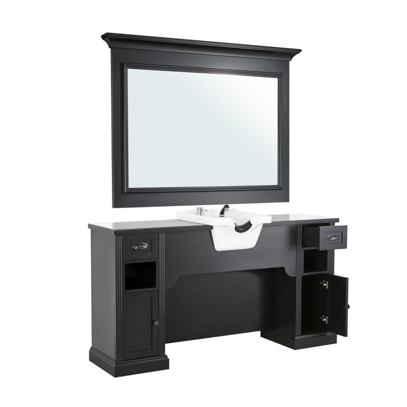MUEBLE TOCADOR BARBERO BASICO CON PICA WILLIAM