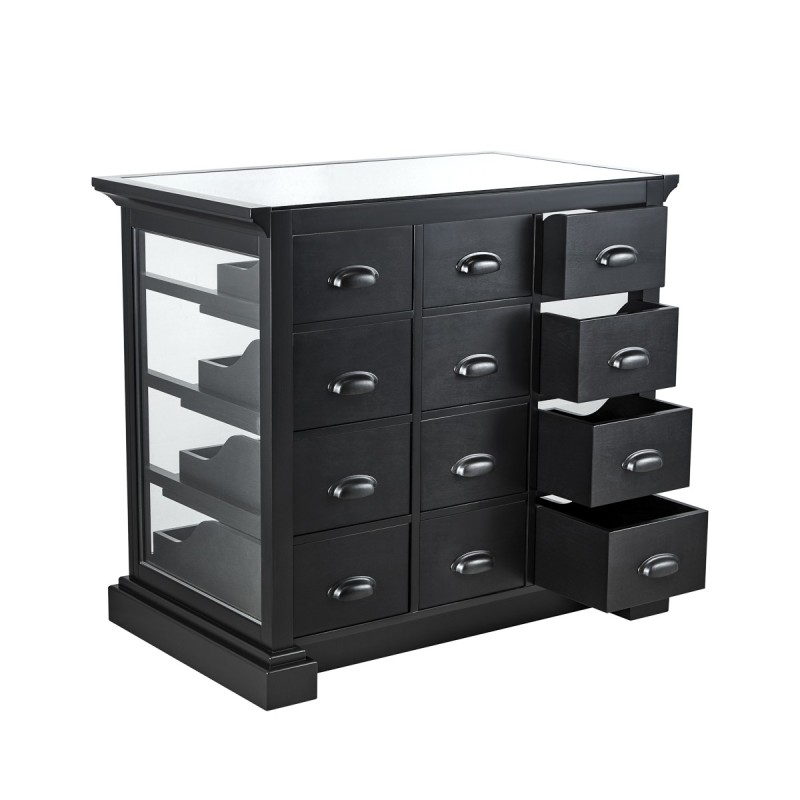 RENO BARBER DISPLAY CABINET