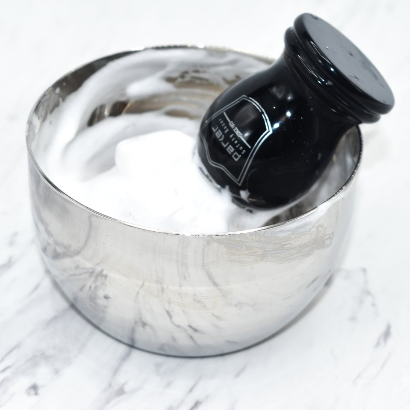 PARKER STAINLESS STEEL SHAVING BOWL