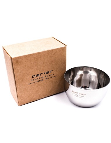 PARKER STAINLESS STEEL SHAVING BOWL