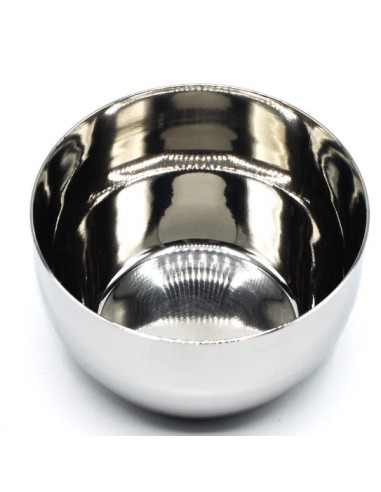 PARKER STAINLESS STEEL SHAVING BOWL