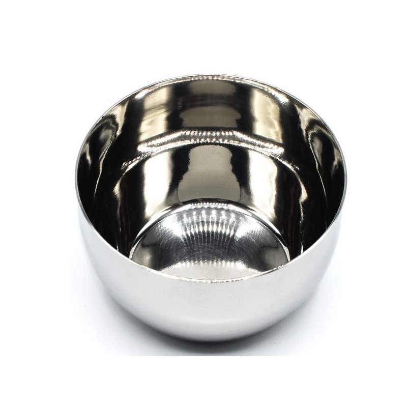 PARKER STAINLESS STEEL SHAVING BOWL