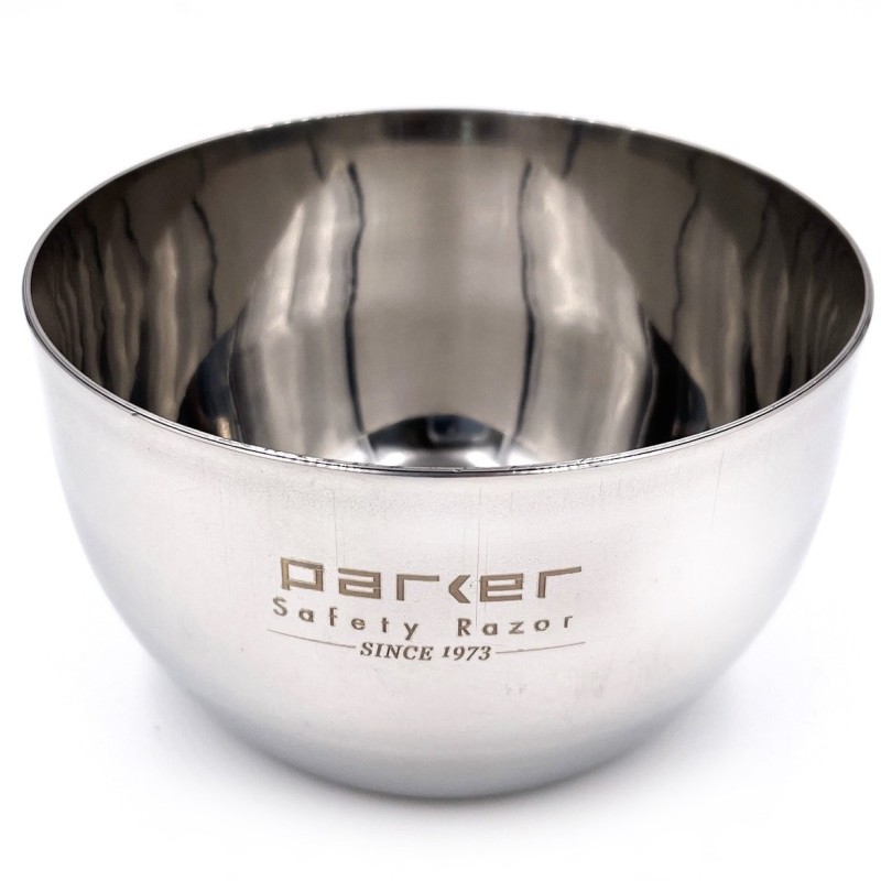 PARKER STAINLESS STEEL SHAVING BOWL