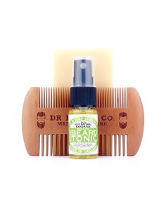 DR K SOAP BEARD BOX TRAVEL KIT WOODLAND 2