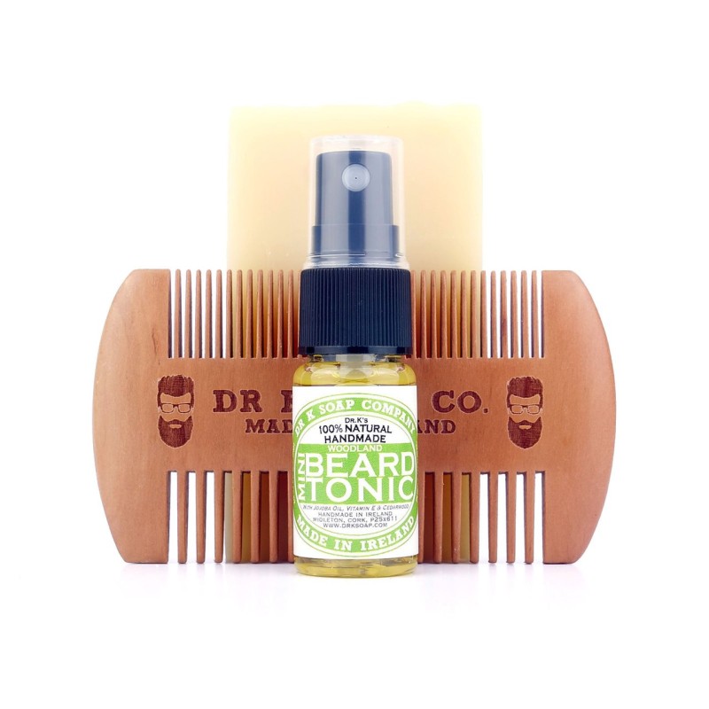 PACK VIAJE WOODLAND PARA BARBA DR SOAP COMPANY