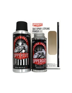 UPPERCUT DELUXE SALT SPRAY AND STYLING POWDER DUO