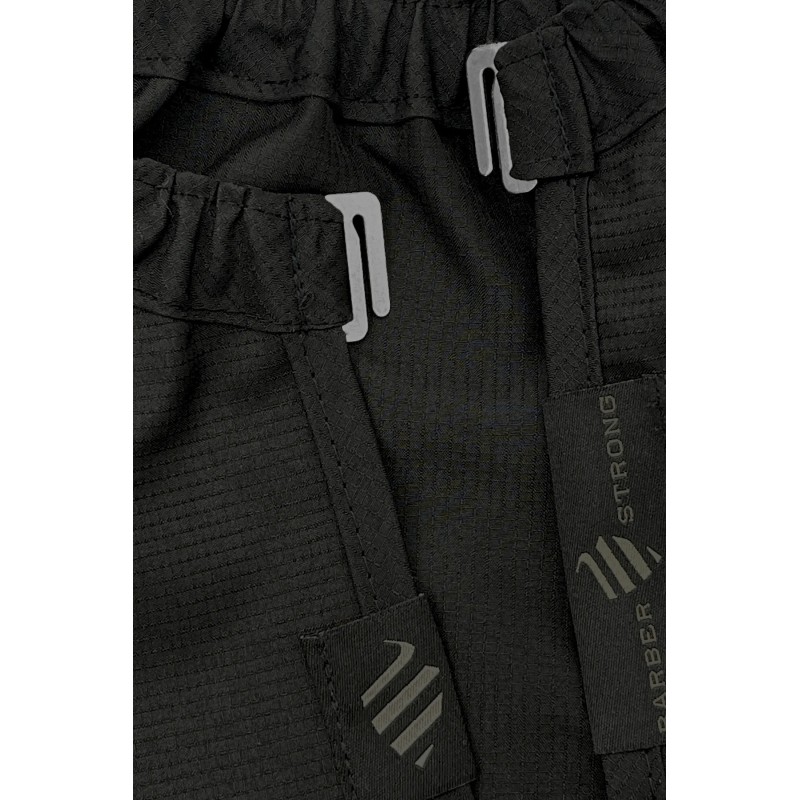 CAPA DE CORTE NEGRO SOLIDO BARBER STRONG