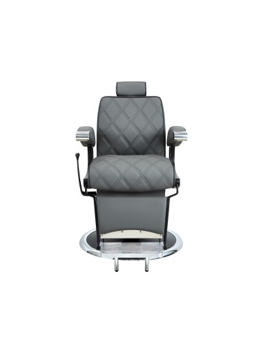 BARBER CHAIR CERBERO SILVER GREY