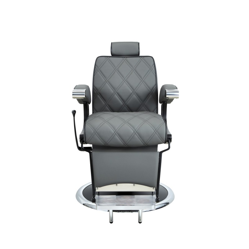 SILLON BARBERO CERBERO GRIS PLATA