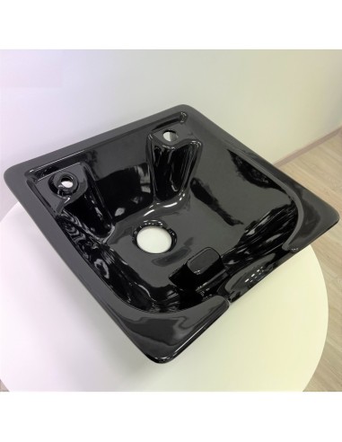 PICA DE CERAMICA NEGRA CUADRADA PIRAMIDAL