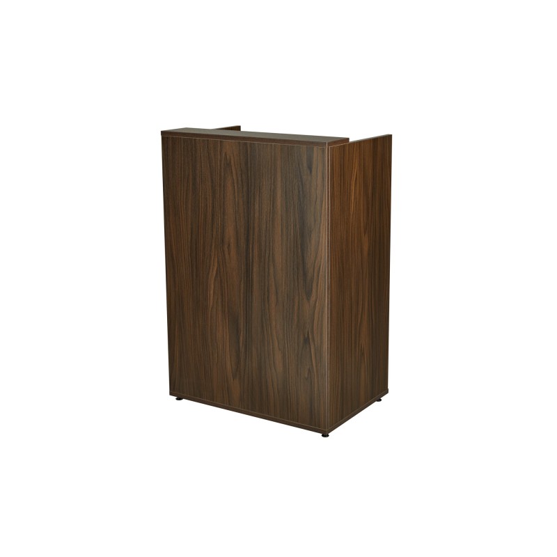 RECEPCION OKE MADERA OSCURA