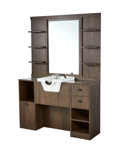 OKE DARK WOOD DRESSING TABLE