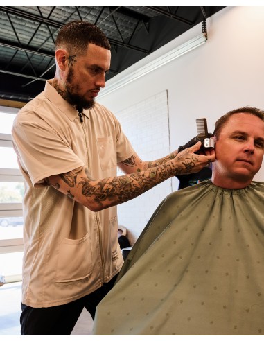 THE BARBER KHAKI JACKET BARBER STRONG