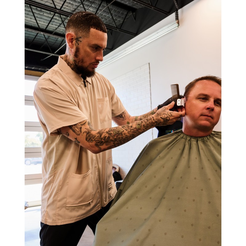 THE BARBER KHAKI JACKET BARBER STRONG