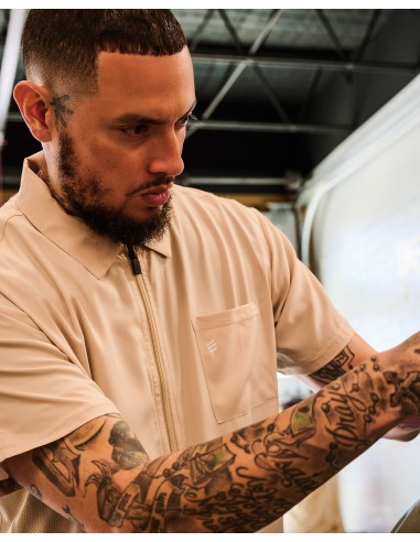 THE BARBER KHAKI JACKET BARBER STRONG