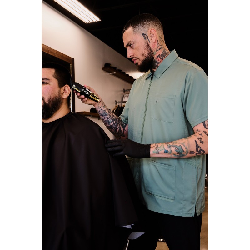 CHAQUETA BARBERO VERDE BARBER STRONG