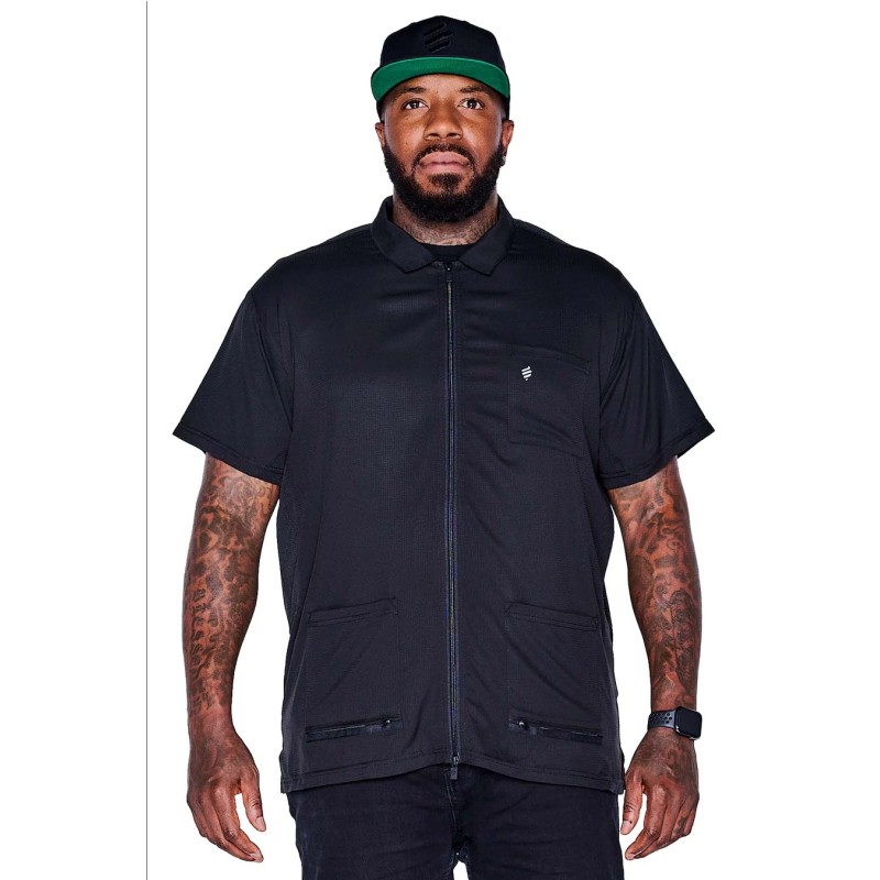 CHAQUETA BARBERO NEGRO BARBER STRONG 1