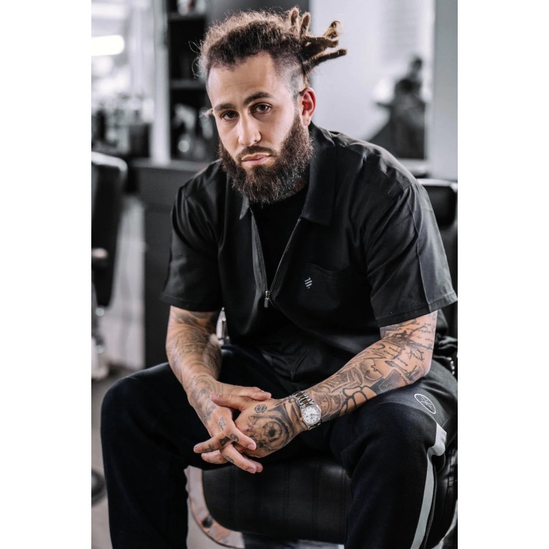 CHAQUETA BARBERO GRIS BARBER STRONG