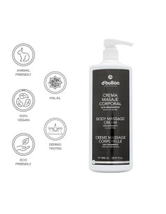 CREMA MASAJE CORPORAL 500ml. D'BULLÓN 2