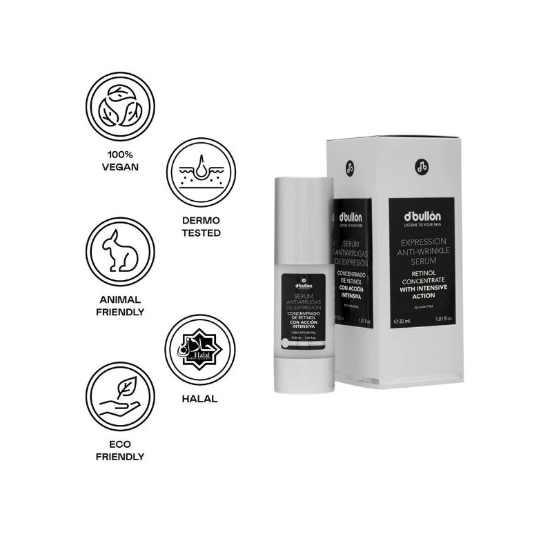SERUM ANTIARRUGAS DE EXPRESIÓN 30ml. D'BULLÓN