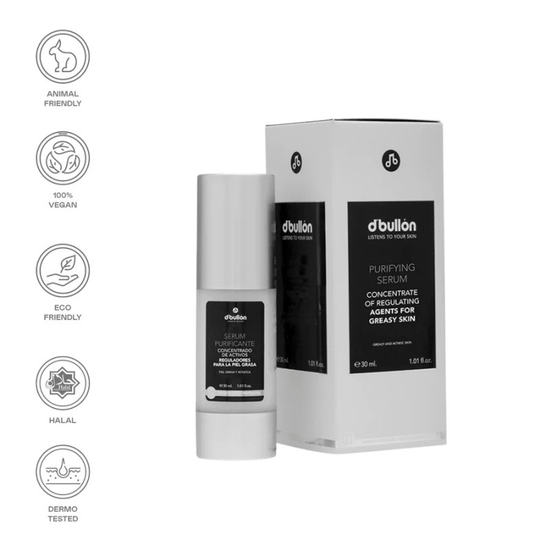 SERUM PURIFICANTE 30ml. D'BULLÓN
