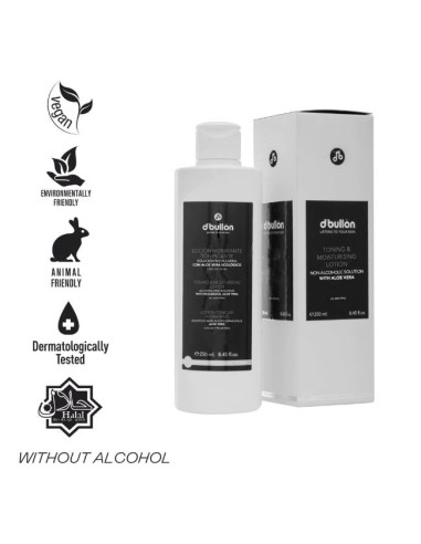 LOCIÓN HIDRATANTE TONIFICANTE 250ml. D'BULLÓN