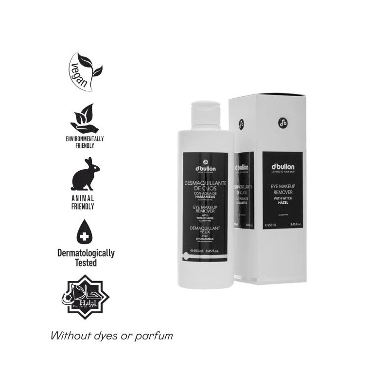 DESMAQUILLANTE DE OJOS 200ml. D'BULLON