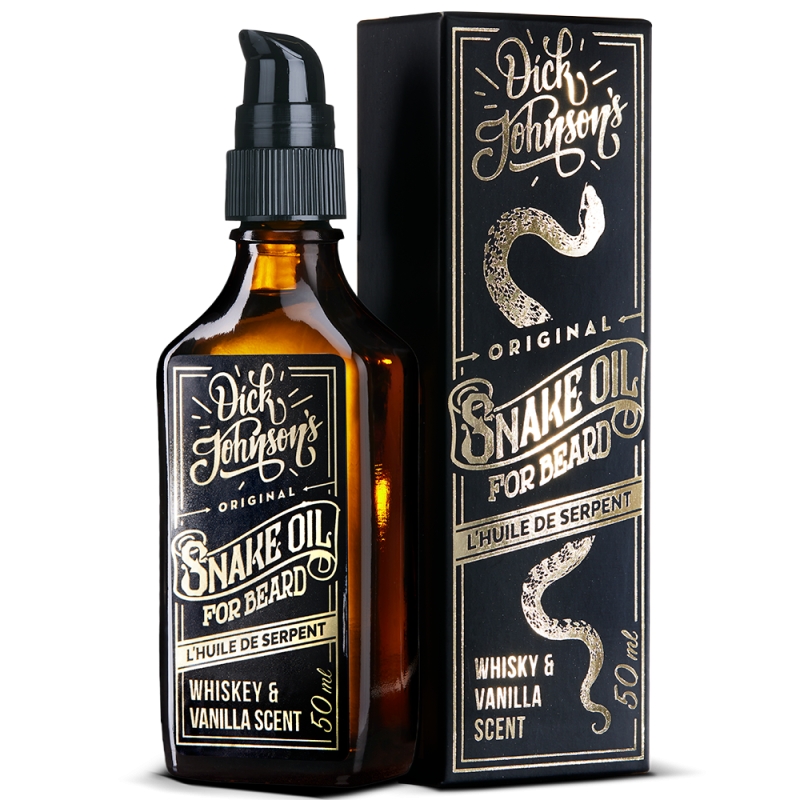 BEARD SNAKE OIL WHISKEY AND VANILLA DICK JOHNSON S