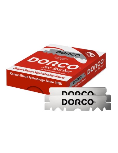 CUCHILLAS MEDIA HOJA DORCO ROJA