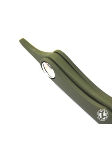 IRVING BARBER FULL "CERAKOTED" GREEN RAZORS