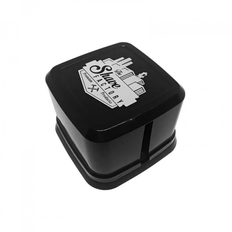 NECK PAPER DISPENSER FROM THE SHAVING FACTORY - BLACK