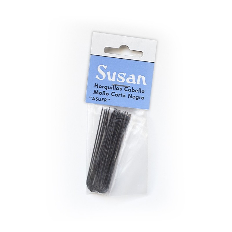 SUSAN BUN HAIR PINS BLACK 900