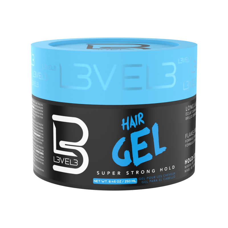 GEL SUPER FUERTE 250ML L3VEL3
