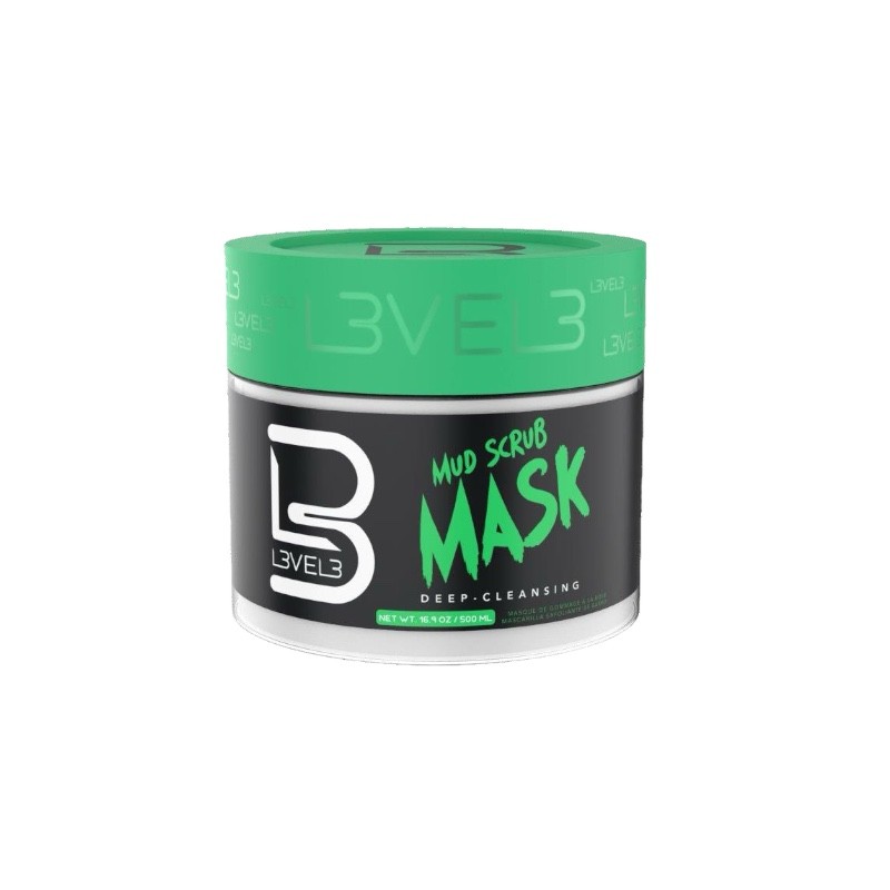 MASCARILLA FACIAL MUD SCRUB L3VEL3