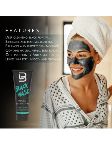 MASCARILLA NEGRA FACIAL L3VEL3