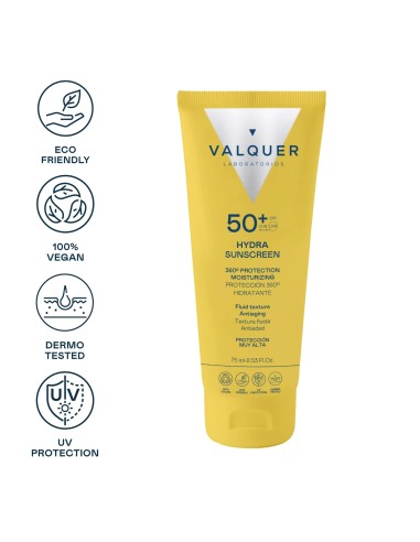 CREMA PROTECTORA 50 SPF HYDRA SUNSCREEN VALQUER