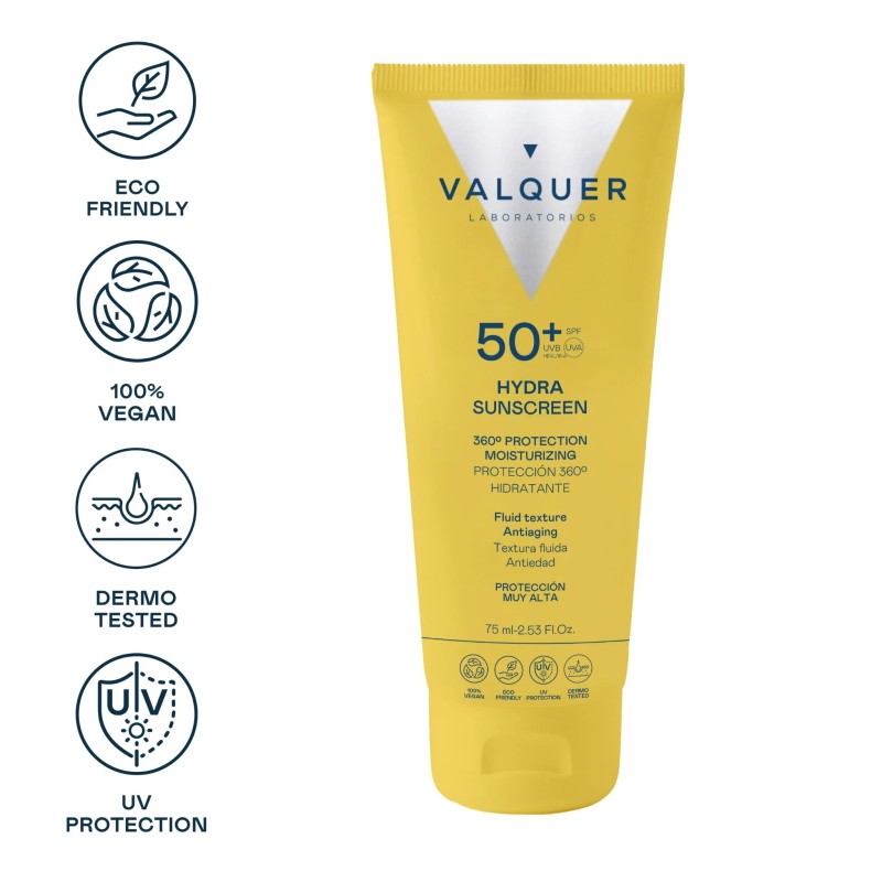 VALQUER PROTECTIVE CREAM 50 SPF HYDRA SUNSCREEN