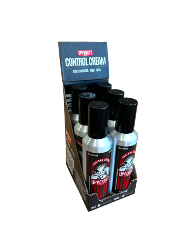 UPPERCUT DELUXE CONTROL CREAM DISPLAY 6 CANS