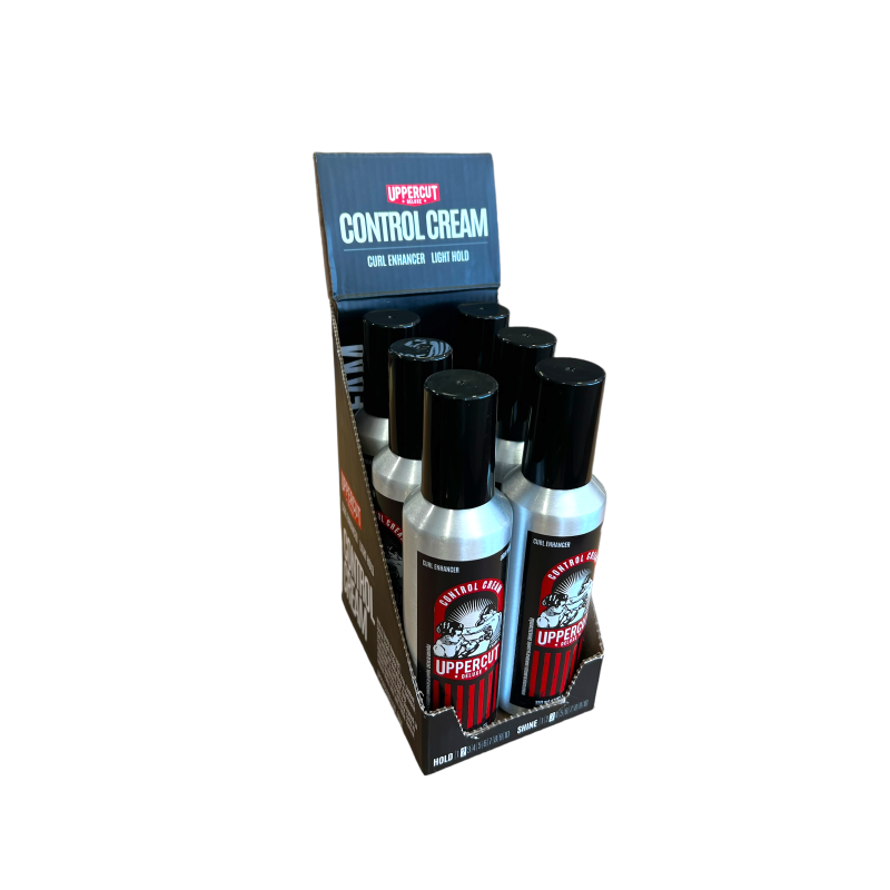 CAJA DISPLAY 6 CONTROL CREAM UPPERCUT