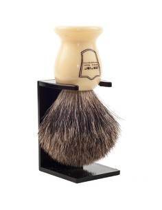 BROCHA AFEITAR TEJON PURO MANGO MARFIL PARKER 2