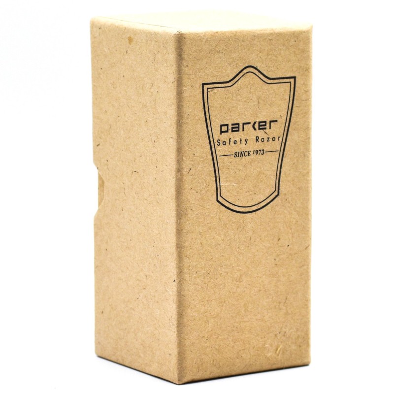 BROCHA AFEITAR TEJON NEGRO MARFIL JASPEADO PARKER
